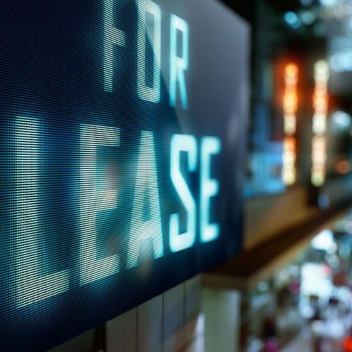 54380363 - led display - for lease signage